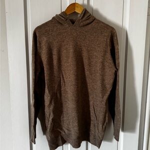 Men's Brown Sweater Hoodie
